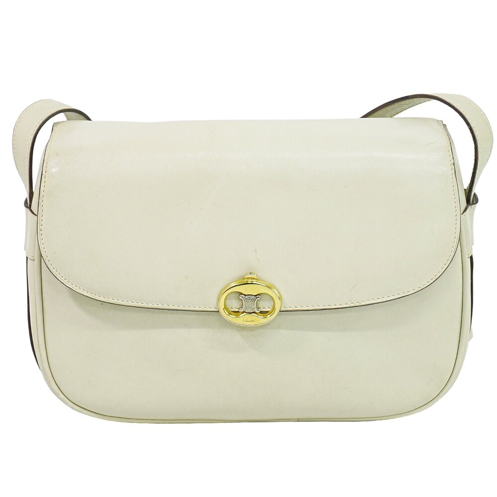 Celine Flap Shoulder Leather
